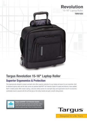 Revolution 15-16" Laptop Roller (TBR015EU) - Targus