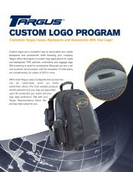 CUSTOM LOGO PROGRAM - Targus