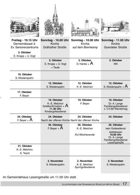 3. Oktober - Erntedank - Evangelische Kirchengemeinde Vohwinkel