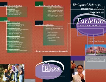 View our brochure - Tarleton State University