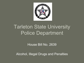 Tarleton State University Police Department