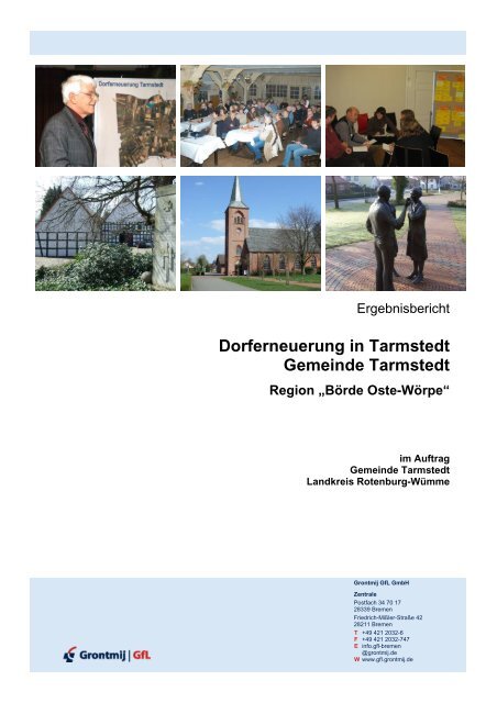 Ergebnisbericht 2009 - Samtgemeinde Tarmstedt