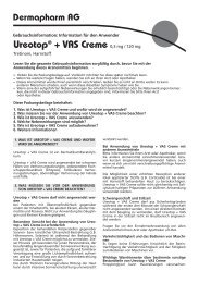 Ureotop + VAS Creme - Dermapharm AG