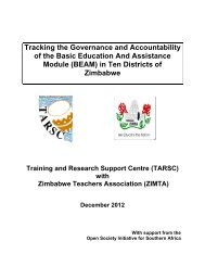 BEAM rep final.pdf - Training and Research Support Centre