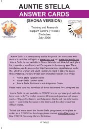 AS Shona anwers.pdf - Training and Research Support Centre