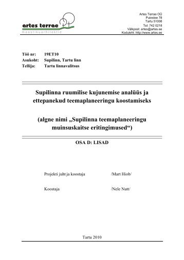 Lisad 1 (pdf - Tartu