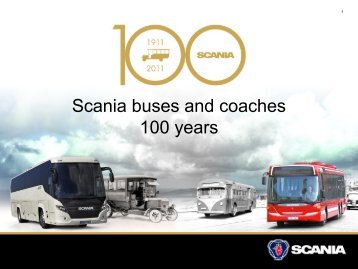 Scania buses and coaches 100 years - Tartu