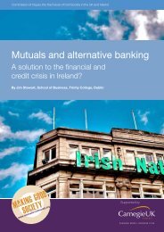 Mutuals and alternative banking - TARA - Trinity College Dublin