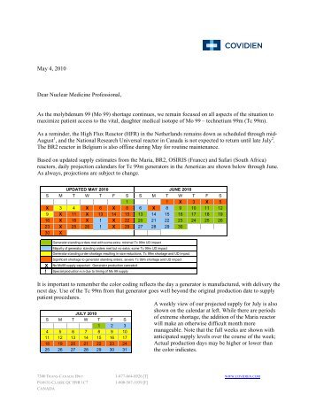 Covidien Mo99 Calendar Update 5-4-10 Canada