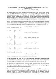 Cron TA, Osswald S, Borggrefe M: Das Brugada ... - Cardio-Med.de