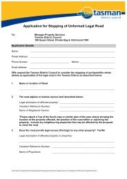 Application Form - Road Stopping And Purchase - Tasman District ...