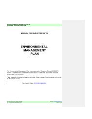 NPIL Environmental Management Plan - Tasman District Council