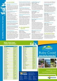 Ruby Coast Walking And Cycling Map - Tasman District Council