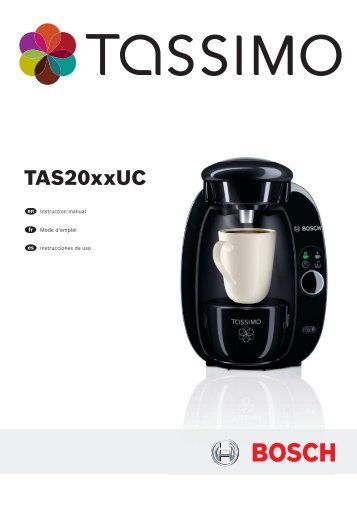 TAS20xxUC - Tassimo