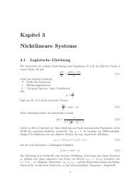 Kapitel 3 Nichtlineare Systeme