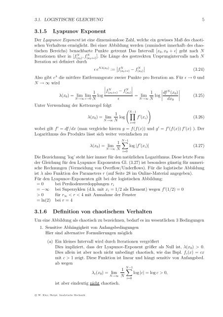 Kapitel 3 Nichtlineare Systeme