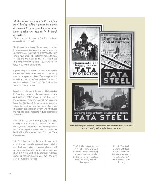100th Annual Report 2006-2007 - Tata Steel