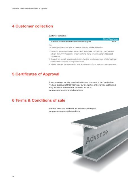 AdvanceÂ® sections price list 5, effective from 30 May 2010 - Tata Steel