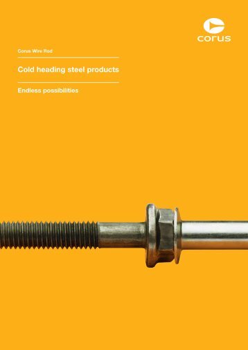 Cold heading steel products - Tata Steel