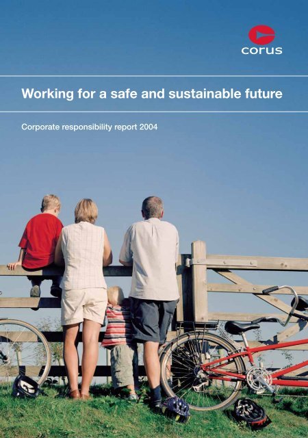 Corporate responsibility report 2004 - Tata Steel