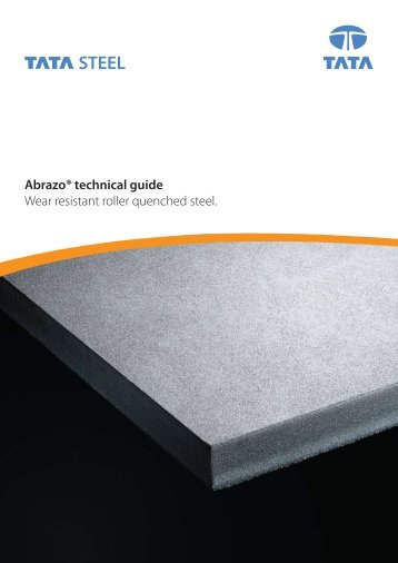 AbrazoÂ® technical guide Wear resistant roller quenched ... - Tata Steel