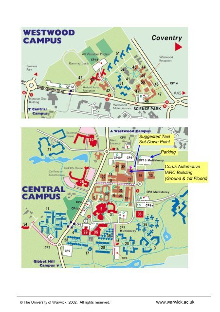 Campus Maps: - Tata Steel