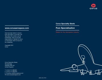 Aerospace booklet - Tata Steel