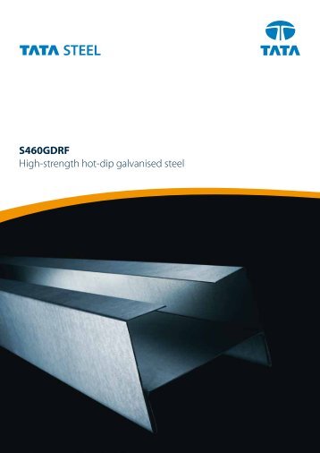 S460GDRF High-strength hot-dip galvanised steel - Tata Steel