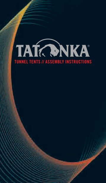 Assembly instructions tunnel tents PDF - Tatonka