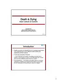 Death & Dying Nov04 - Asian Health Services