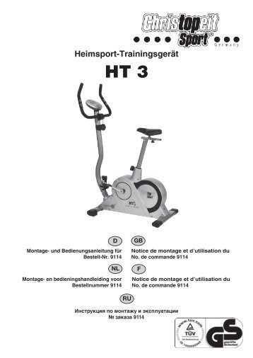 Heimsport-TrainingsgerÃ¤t - Barmer Gesundheits Club