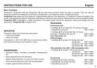 INSTRUCTIONS FOR USE English - DMG America