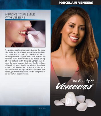 Veneers Brochure - Glidewell Dental Labs