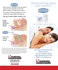 EMA Patient Brochure - Glidewell Dental Labs