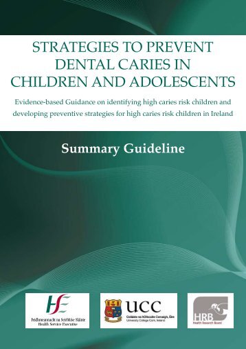 strategies to prevent dental caries in children and adolescents