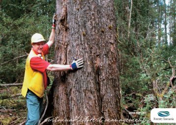 sustainable forest management - Forestry Tasmania