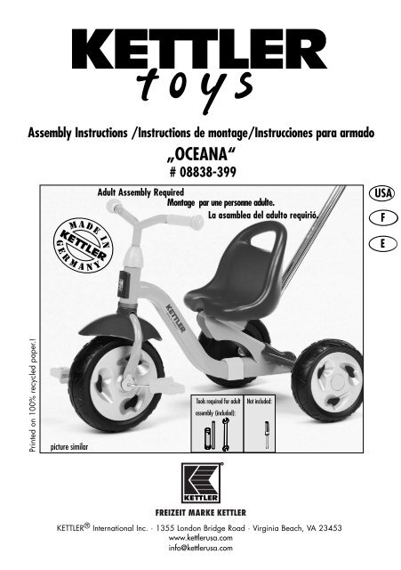 8838-399 Oceana-0407:8838-390 Splash1317a-0405 - Kettler USA