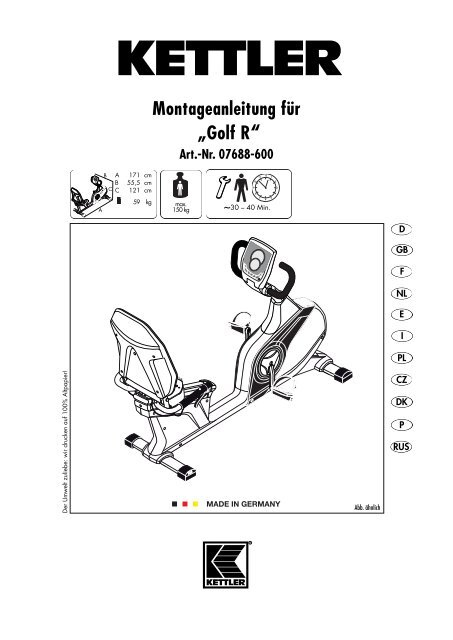 Assembly Manual Kettler USA