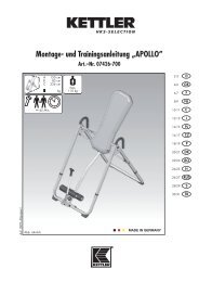 Assembly Manual - Kettler USA