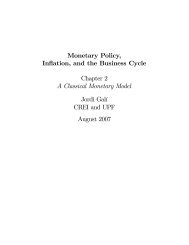 Monetary Policy, Inflation, and the Business Cycle Chapter 2 A ...