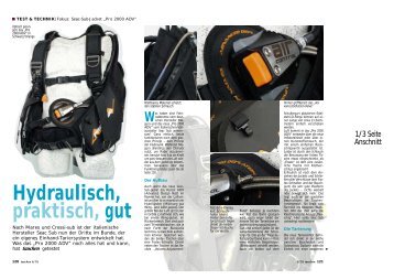 Pro 2000 ADV - Tauchen