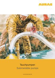 Tauchpumpen Submersible pumps - Auras Pumpen
