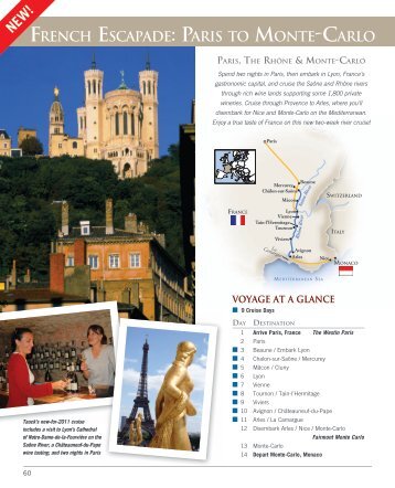 FRENCH ESCAPADE: PARIS TO MONTE-CARLO - Tauck