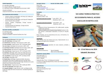 Programa en PDF - Corporació Sanitària Parc Taulí
