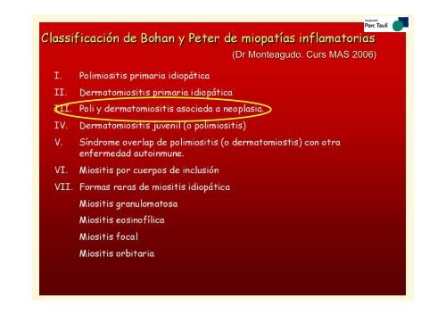 iv curs d'actualització en medicina dermatosis paraneoplásicas