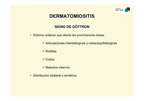 iv curs d'actualització en medicina dermatosis paraneoplásicas