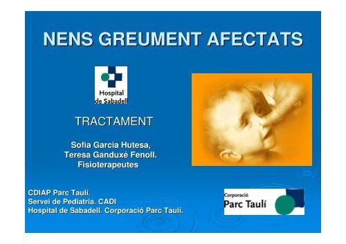 NENS GREUMENT AFECTATS - Corporació Sanitària Parc Taulí