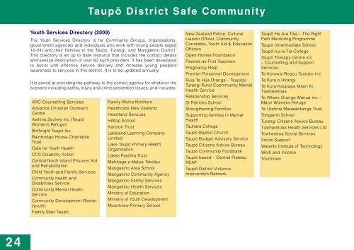 Recipe Book - Taupo District Council