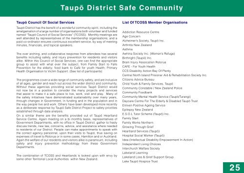 Recipe Book - Taupo District Council