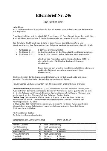 Elternbrief Nr. 246